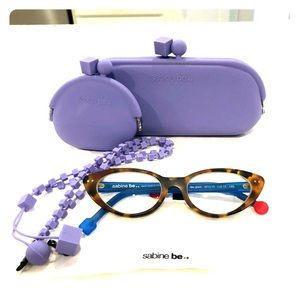 Sabine be “be glam” cat eye eyeglasses